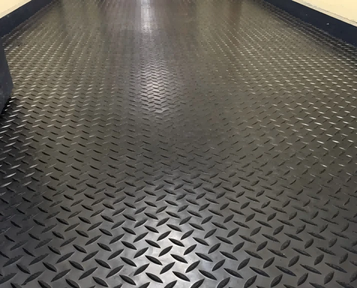 Non-Slip Diamond Tread Safety Flooring Heavy-Duty Solutions