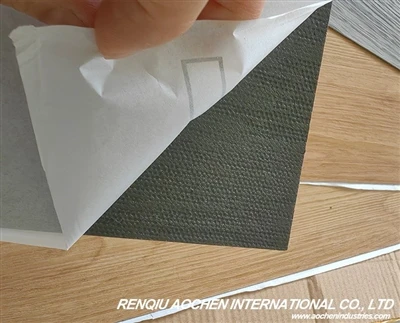 Adhesive Properties Of High Quality Wood Grain Self-adhesive Flooring