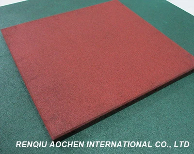 How To Install Playground Rubber Tile？