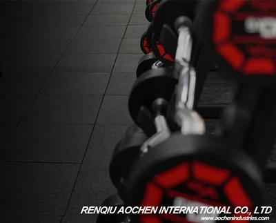 Can Withstand Dumbbell Impacts! AOCHEN Gym Floor Passes Impact Test
