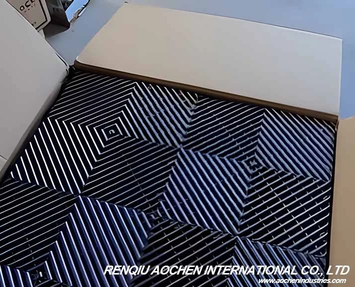 AOCHEN-Garage floor PVC products- Supplier - Container loading 12