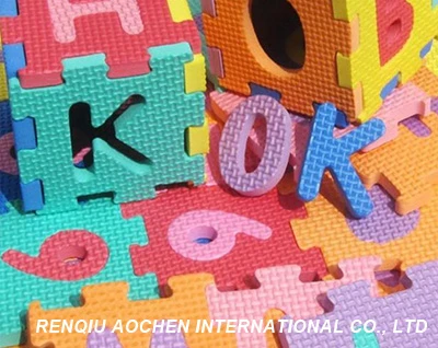 EVA Children Mat-Number Letter 3