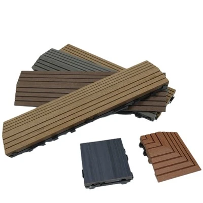 Splicing Plastic Wood Floor- Edge Corner