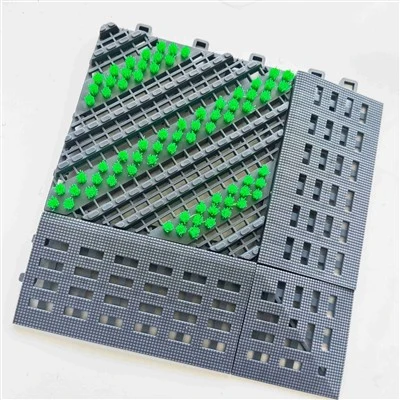 Three-in-One Modular Mats, Triple Brush, 2.0 cm High