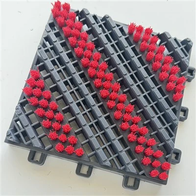 Three-in-One Modular Mats, Triple Brush, 2.5 cm High