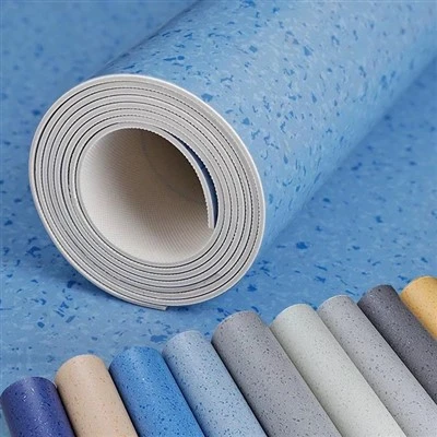 Vinyl Flooring With Mesh - Insertion Process